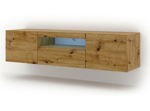 Meuble <span class=keywords><strong>TV</strong></span> avec couleur bois, <span class=keywords><strong>accrocher</strong></span> <span class=keywords><strong>au</strong></span> <span class=keywords><strong>mur</strong></span>, support <span class=keywords><strong>tv</strong></span>, table <span class=keywords><strong>tv</strong></span> - Product Image 2