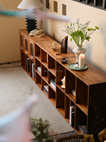 Meubles de rangement sur mesure en bois massif pour salon, écologiques, durables, vente en gros d'usine, pour la maison, l'appartement, l'hôtel
