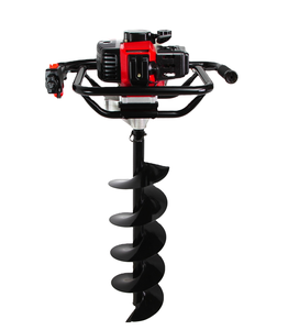 Tarière industrielle portable en acier inoxydable 1,9 CV 2 temps, avec forets de 40-300 mm, alimentée à l'essence, 51,2 cm³, 48,97 lb-pi - Product Image 1