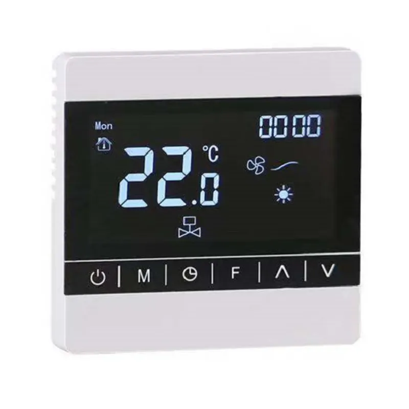 Climatiseur à écran tactile, appareil de ventilation 7 pouces, 4 tuyaux, thermostat papi, télécommande, wifi ac