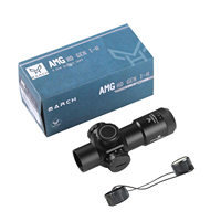Lunette de visée tactique compacte MARCH H 3X28 illuminée, antichoc, pour la chasse et l'observation en extérieur – Vente en gros