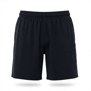 Shorts d'été pour hommes Pickleball, légers, en polyester/coton tricoté, avec maille ventilée, séchage rapide et évacuation de l'humidité - Product Image 3