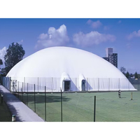 Tente de dôme d'air professionnel de haute qualité grand abri de sport de football gonflable pour l'application de parc dômes supportés par air