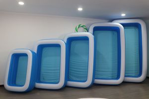 Hộ gia đình lớn kích thước gia đình PVC muti-kích thước trên mặt đất Hồ bơi bơm hơi bơi ngoài trời Hồ bơi bơm hơi - Product Image 4