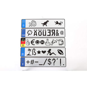 Placa de <span class=keywords><strong>matrícula</strong></span> <span class=keywords><strong>alemana</strong></span> personalizada, metal en relieve decorativo, alta calidad - Product Image 4