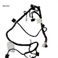 Rangkaian Kabel Chassis Bodi Mobil dengan Konektor Multi-Pin dan Klip Pemasangan, Kabel Harness Otomotif Kustom OEM 12V 24V