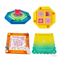 Table de Mahjong Flottante Portable en EVA Étanche, Plateau de Jeu Aquatique en Mousse Durable pour Piscine, Jardin, Lac, Mahjong, Poker