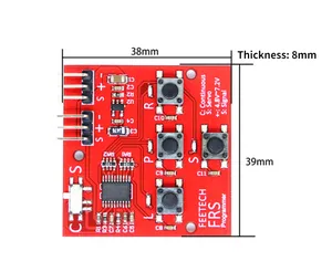 Feetech PWM Servo โหมดดีบักเกอร์คู่โหมดเซอร์โว FE-FRS1-C001Switching และโหมดมอเตอร์