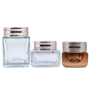 Bouteille vide en verre Transparent spécial <span class=keywords><strong>de</strong></span> haute qualité à paroi épaisse <span class=keywords><strong>de</strong></span> 1.7oz, 50mL, pot <span class=keywords><strong>pour</strong></span> crème d'essence <span class=keywords><strong>de</strong></span> sérum <span class=keywords><strong>de</strong></span> soins <span class=keywords><strong>de</strong></span> la peau - Product Image 3