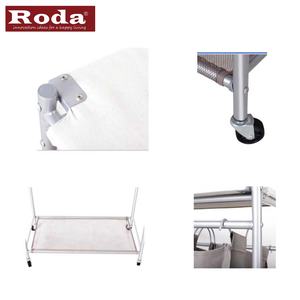 Lavanderia multifunzionale carrello poliestere <span class=keywords><strong>cesto</strong></span> di 3 borse con asse <span class=keywords><strong>da</strong></span> stiro - Product Image 4