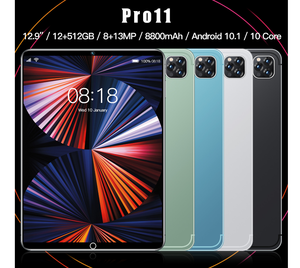 Upgraded 12.9 Inch Large Screen <strong>Android</strong> 10.1 System 12G+512G Ten-core Processor HD Dual Camera Game Office 5G <strong>Tablet</strong> <strong>PC</strong> - Product Image 3