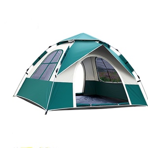 Carpa de <span class=keywords><strong>Camping</strong></span> Verde de Alta Calidad para 1 Persona, Apertura Rápida Totalmente Automática, Juego Completo, Engrosada e Impermeable - Product Image 2