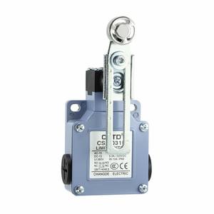 Interruptor de Límite Micro Eléctrico CNTD Changde CSA-031M, Puerta de Seguridad con Rodillo Ajustable, con 10A Máx. Corriente - Product Image 1