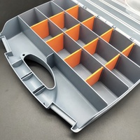 Vente en gros Boîte étanche antichoc Boîtier en plastique étanche avec mallette de rangement de haute qualité