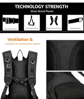 Sac à dos d'hydratation tactique Oxford léger, sac à eau Molle grande capacité avec fermeture éclair, pour randonnée, cyclisme, unisexe