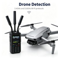 Détecteur de spectre RF professionnel Vodasafe, système d'identification de plus de 100 modèles de drones, détecteur de drones portable