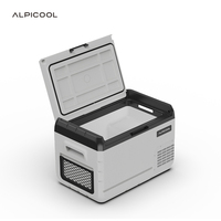 Réfrigérateur portable de camping GT30 Alpicool 12V/24V DC, congélateur à compresseur, glacière électrique, double usage voiture et maison, OEM/ODM