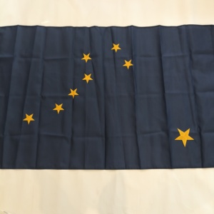 कस्टम 210d ऑक्सफोर्ड कपड़े 3x5 फीट अमेरिकी राज्य ध्वज के लिए अल्स्का की विशेषता वाला ध्वज - Product Image 5