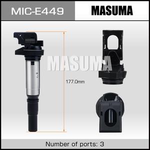 Bobine d'allumage MIC-E449 MASUMA, composants du système électrique automobile, bobine d'allumage moteur pour BMW - Product Image 3