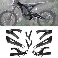 Umina Custom DIY Anime Glitzer-Druck Aluminium-Rahmenschutz-Kit für Surron Light Bee X S – Kompletter Offroad-Motorrad-Karosserieschutz