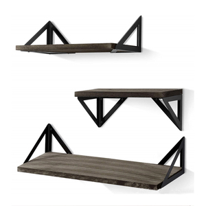 Living Room Furniture New Products <strong>Rustic</strong> Wood Electric Fireplace Mantel White Floating Shelf Wall Floating <strong>Shelve</strong> - Product Image 4