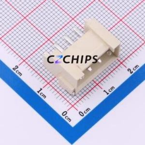 3.96-4P WT Wire-to-Board Pin Header SMD,P=3.96mm,Horizontal Mount Connector 1x4P 3.96mm Horizontal Mount 4P - Product Image 1