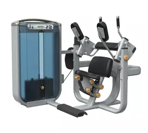Body Solide Commerciële Fitnessapparatuur Gym Zittende Pin Geladen Buikspiertrainer
