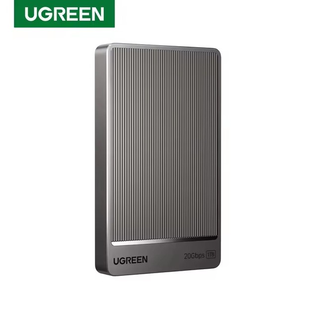 UGREEN 1TB Portable SSD up to 2000MB/s USB C SSD External Hard Drive with USB 3.2 Gen 2x2 External Solid State Hard Drive