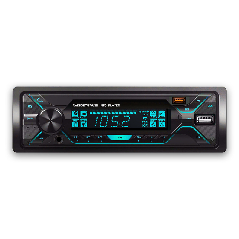 Removable 2usb Fm Aux Bt 1DIN