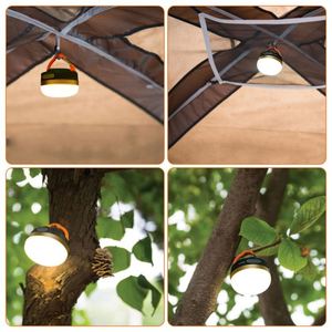 WOSEN 2025 nueva linterna de luz de tienda recargable Usb iluminación portátil al aire libre 3 modos, luz Led impermeable para acampar - Product Image 2