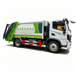 Nouveau camion compacteur à bras oscillant Dongfeng Huashen T3 4x2, camion benne hydraulique 6-10m³, LHD RHD Euro5 - Product Image 1