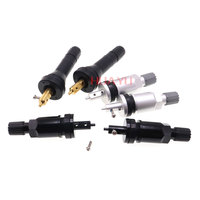 Capteur de pression des pneus Valves Tubeless de voiture en alliage d'aluminium Surveillance de la pression des pneus Valves de pression des pneus Réparation de la tige