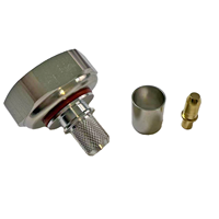 Connecteur RF L29-C-J7 Prix Usine, Connecteur Mâle L29 7/16 à Sertir pour Câbles RG8 RG213