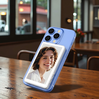 Écran de surveillance sans fil magnétique pour vlog et selfie sur téléphone portable Aquina RK-X40 pour Android avec écran de 90x51mm