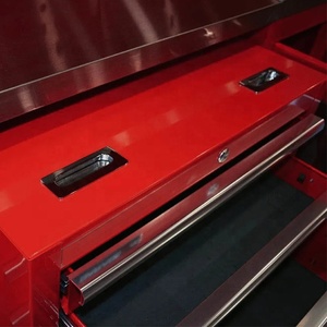 Banco da Lavoro Robusto per Garage, Armadio Portautensili Modulare Combinato per Officina - Product Image 6