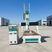 Máquina CNC de 5 Ejes para Fresado y Grabado con Control Syntec, 380V, Precisión de Posicionamiento de 0.01mm, ATC, Husillo, Recorrido de 1300x2500mm