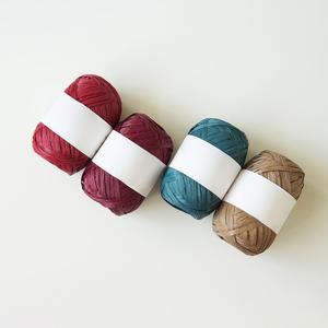 Fil de <span class=keywords><strong>raphia</strong></span> 100% coton, couleur unie, pour le tricot au crochet, haute qualité, 50g/<span class=keywords><strong>pelote</strong></span>, 100m - Product Image 5