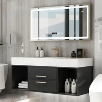 K341 Современный европейский стиль плавающей ванной комнаты