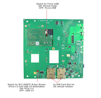 Compex Ginger SoM WSB530 IPQ5322 WiFi 7 (802.11be) Système de MU-MIMO 2*2 sur module WiFi 7 et 5G Support cellulaire