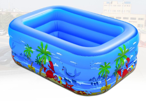 Piscina Gonfiabile per Bambini 1-6 Anni, 3 Metri, per Esterni, Piscina con Palline in PVC per Spiaggia - Product Image 4