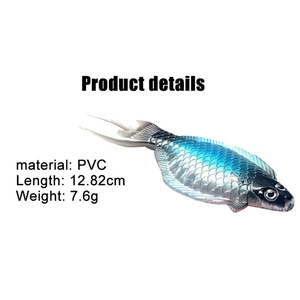 Esca Morbida WEIHE 7.6g 12.8cm, Esca per Pesca al Flounder in Silicone Morbido, Esca in Plastica per Flounder - Product Image 2