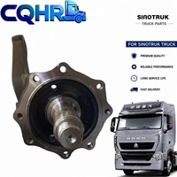 AZ9100414054 Ensemble de rotule de direction OEM gauche avec écrou de blocage, compatible avec les pièces de rechange de châssis de camions lourds de la série SINOTRUK HOWO