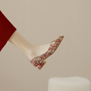 <span class=keywords><strong>Scarpe</strong></span> <span class=keywords><strong>da</strong></span> <span class=keywords><strong>Sposa</strong></span> Rosse <span class=keywords><strong>da</strong></span> Donna, Nuove con <span class=keywords><strong>Tacco</strong></span> Spesso, Stile Cinese, <span class=keywords><strong>Scarpe</strong></span> <span class=keywords><strong>da</strong></span> <span class=keywords><strong>Sposa</strong></span> per Cerimonia, <span class=keywords><strong>Scarpe</strong></span> Invernali con <span class=keywords><strong>Tacco</strong></span> Alto - Product Image 6