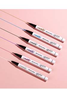 Crayon Eyeliner Coloré 6 Couleurs Non-Tache Maquillage Européen et Américain Perle Lumineuse Paillettes Fines Eyeliner Liquide Très Fin - Product Image 6