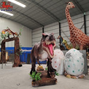 <span class=keywords><strong>Dinosaurio</strong></span> Animatrónico <span class=keywords><strong>T</strong></span>-<span class=keywords><strong>rex</strong></span> Animado para Parque <span class=keywords><strong>de</strong></span> Atracciones AD-210 en Venta - Product Image 2