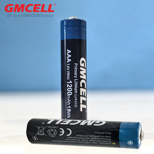 Batterie GMCELL AAA FR03 FR10450 1.5V Li-FeS2 1200mAh 1.8Wh Batterie au lithium - Product Image 1
