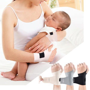 Penahan pergelangan tangan spandeks Ulnar lunak ultratipis pembungkus pergelangan tangan penggunaan berulang mendukung cedera lorong karpal pereda nyeri - Product Image 3