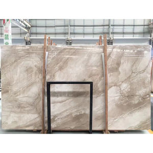 Tuiles de sol intérieures modernes en marbre blanc royal Diano italien poli TMZ pour hôtels, feuilles de placage mince en pierre - Product Image 3