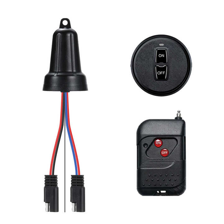 GLC 10A IP67 Waterproof Wireless Switch 24V Mini Remote Control Switch ...