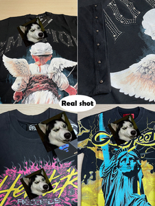 Hell t <strong>Shirt</strong> 1.1 Tee Wholesale Supplier Manufacturers 100% Cotton Clothing NFC Scan with Tag Top Quality <strong>Star</strong> Men's Street <strong>Shirt</strong> - Product Image 5